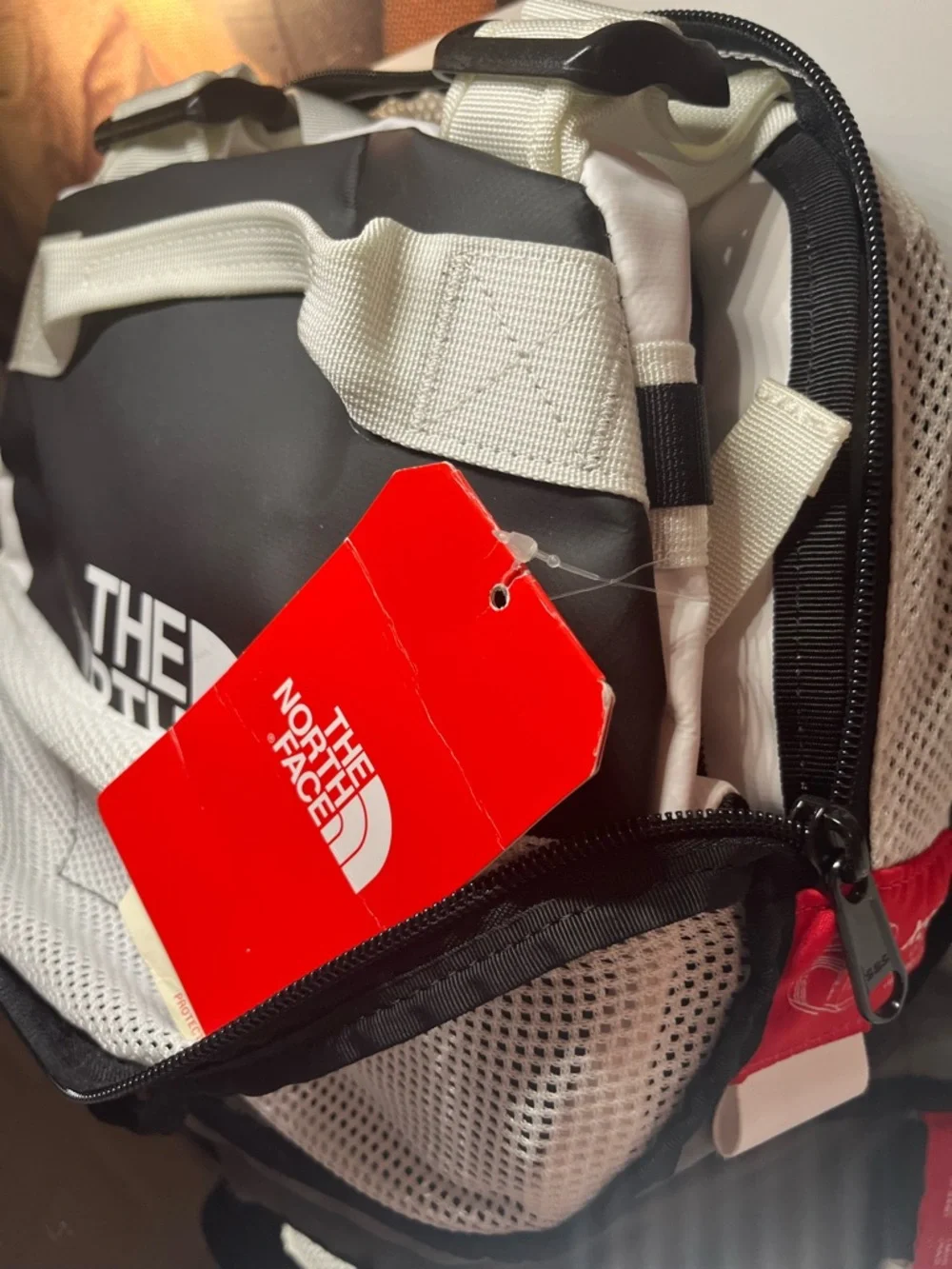 The North Face Base Camp Duffel - XS /31L TNF White/TNF Black / XS